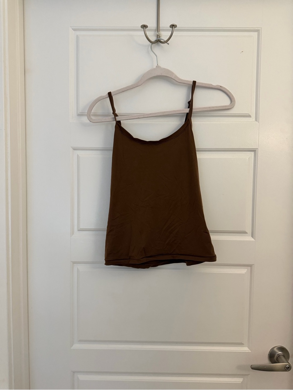 Brown Women's Aritzia Strap Tank Top